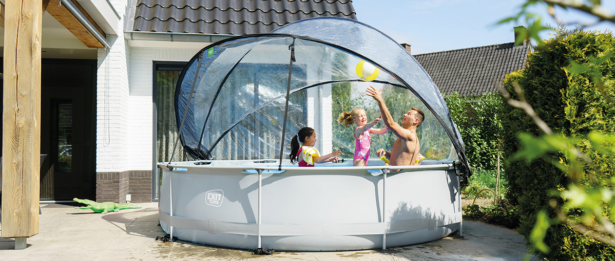 Does an EXIT swimming pool dome or canopy fit my Bestway swimming pool? |  EXIT Toys