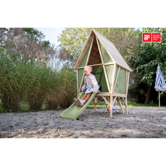 Yuki 300 playhouse with slide EXIT Toys