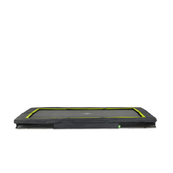 EXIT Silhouette ground sports trampoline 244x366cm - black