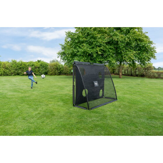 EXIT Coppa steel football goal 220x170cm - black
