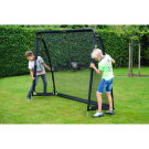 EXIT Coppa steel football goal 220x170cm - black
