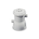 EXIT Stone pool ø360x76cm with filter pump and canopy - grey
