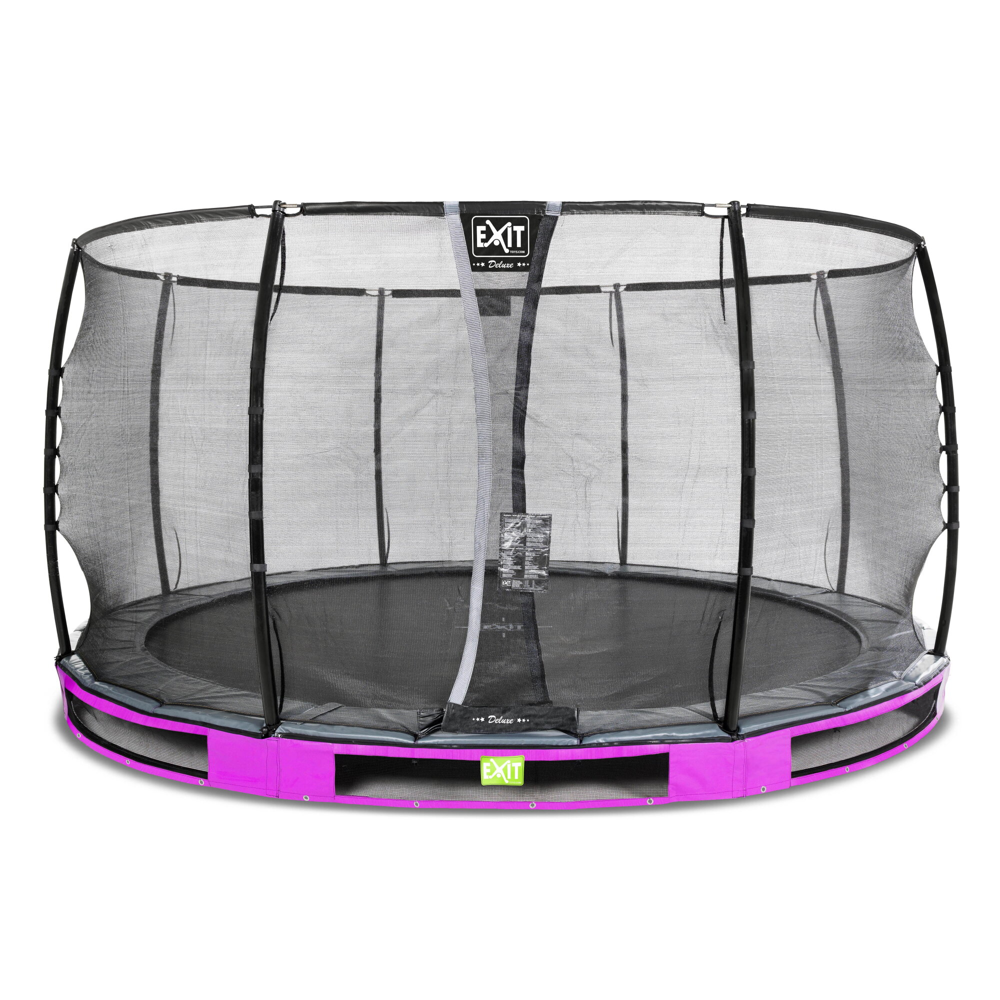 EXIT skirt Elegant ground trampoline ø427cm - purple | EXIT Toys
