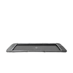 EXIT InTerra ground-level sports trampoline 244x366cm - black