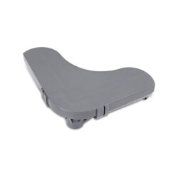 EXIT corner frame pool 300x200x65cm - grey