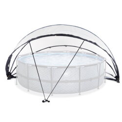 EXIT pool dome on ground ECO ø550cm