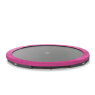 EXIT Silhouette ground sports trampoline ø427cm - pink