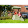 EXIT Ivy outdoor playset with slide and swing set