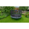 EXIT Elegant trampoline ø427cm with Economy safetynet - grey